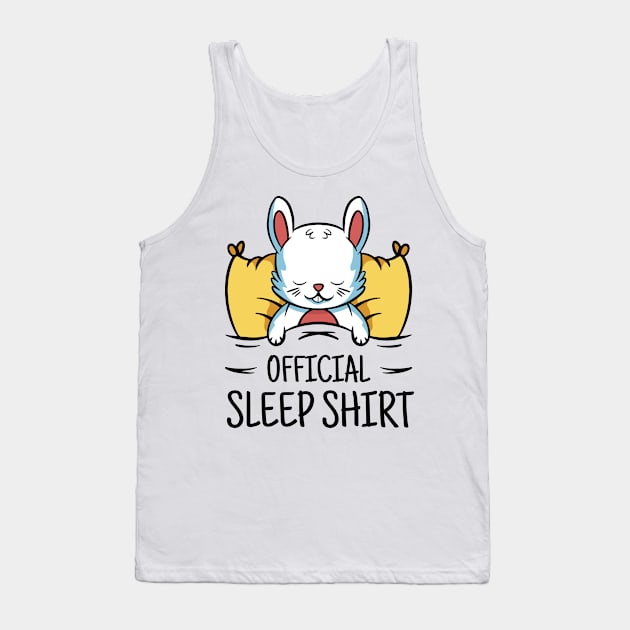 Official Sleep Shirt Tank Top by NobleTeeShop